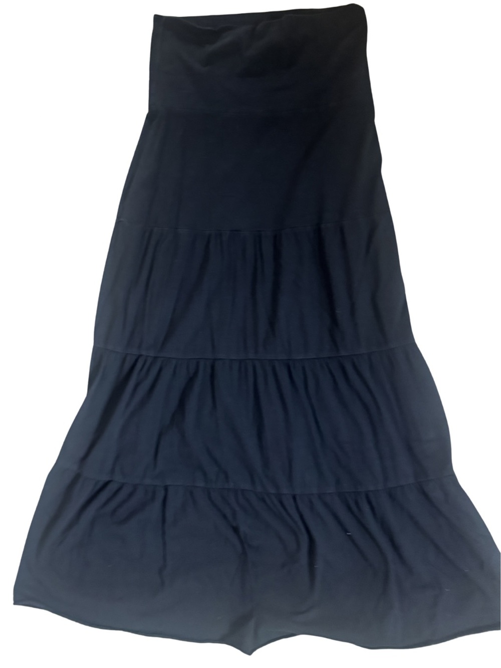 Michael Stars Black Tiered Maxi Skirt